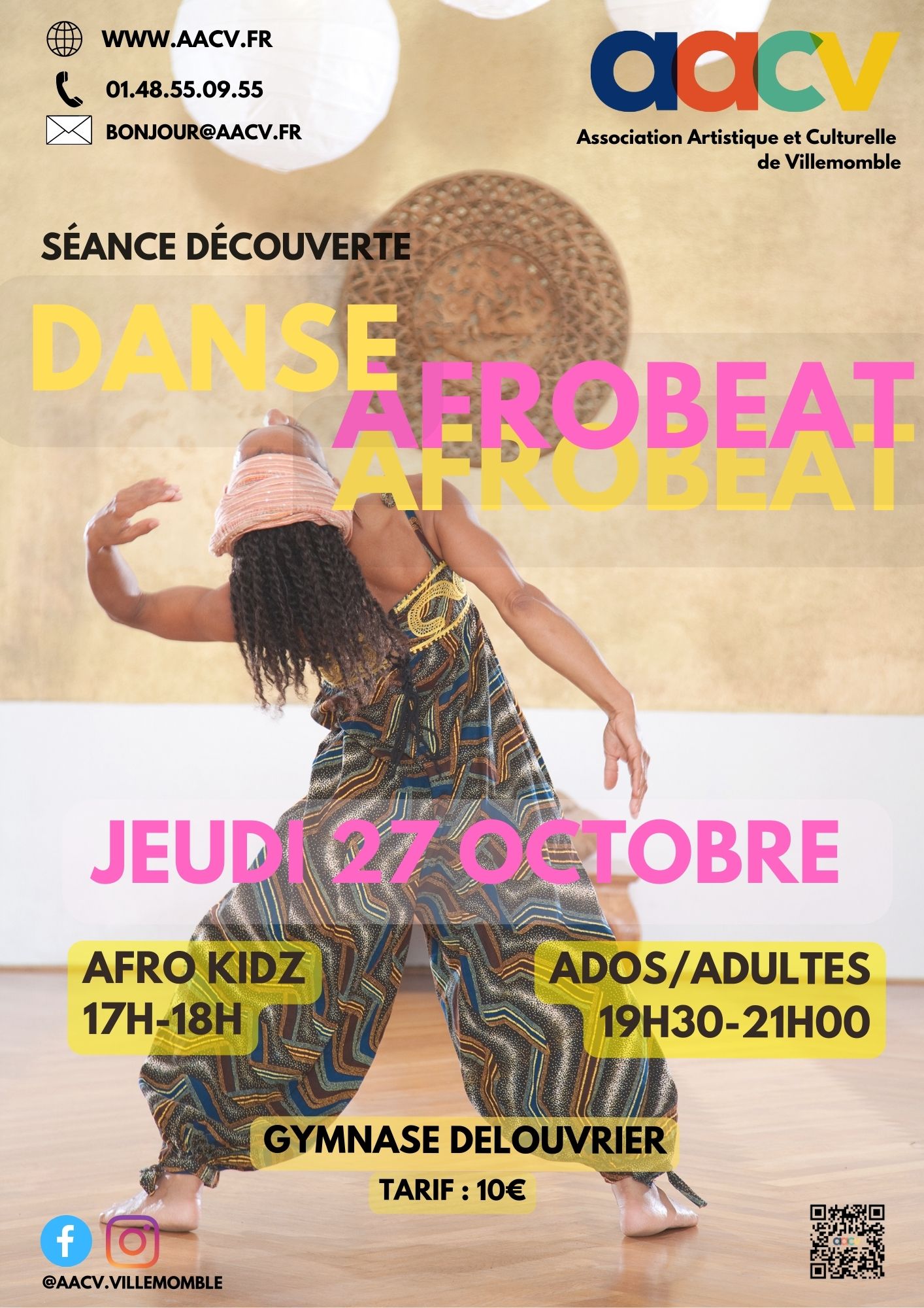 You are currently viewing SÉANCE DÉCOUVERTE : DANSE AFROBEAT